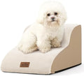 COZY KISS Dog Stair for Small Dog 11.8" H, 2 Step Pet Ramp for Chair by COZYKISS