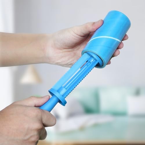 600 Sheets Lint Rollers for Pet Hair Extra Sticky, 3 Handles, 6 Rollers - Image 7