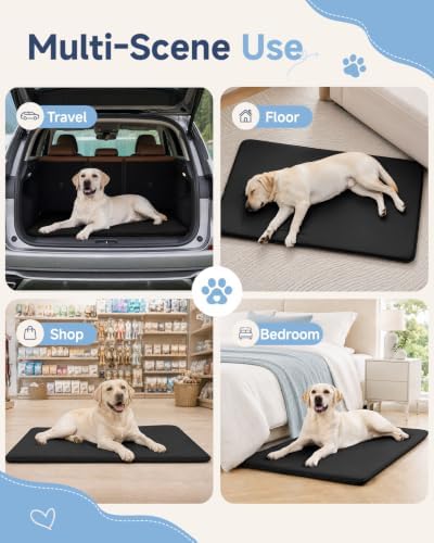 XXL Extra Large Dog Crate Pad Mat, Waterproof Wipeable Bed, 47x 29 - Image 6