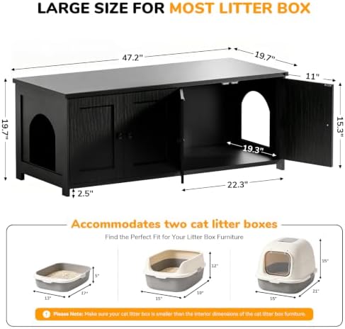 Hidden Cat Litter Box Enclosure - Image 2