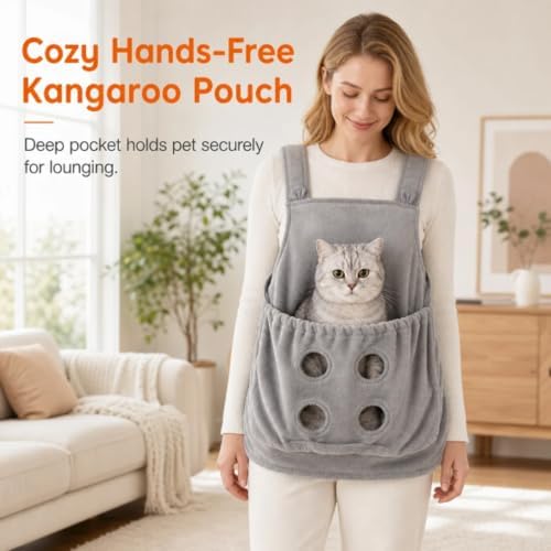 Hair Resistant Pet Cuddling Apron - Image 6