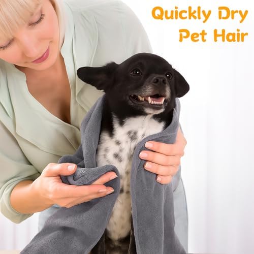 55 x 27.6 Inch Dog Towels for Drying Dogs, Absorbent Microfiber Dog Towel - Image 5