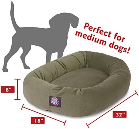 Majestic Pet Suede Calming Dog Bed, 32 Inch Medium - Image 3