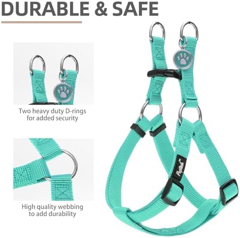 PUPTECK No Pull Dog Harness Medium Sized Step-in Adjustable Puppy Vest - Image 2