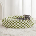 BFPETHOME Large Washable Cozy Donut Dog Beds by BFPETHOME