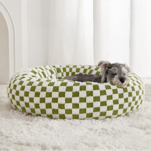 BFPETHOME Large Washable Cozy Donut Dog Beds by BFPETHOME