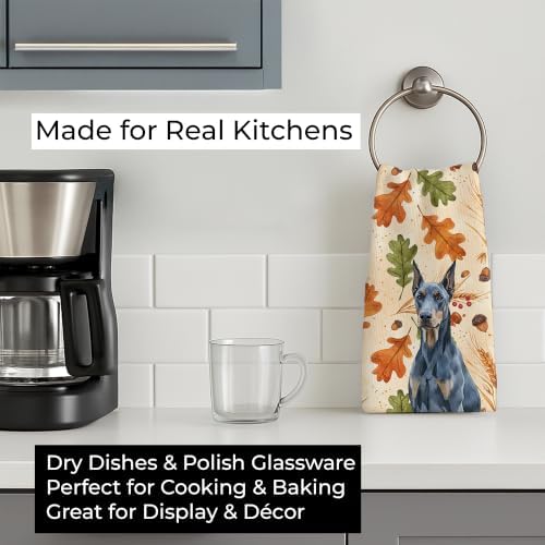 Caroline's Treasures Doberman Pinscher Dogs Kitchen Towel 15x25 in - Image 3
