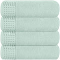 GLAMBURG Ultra Soft 4 Pack Oversized Bath Towel Set 27x54 inches, 100% Cotton by GLAMBURG