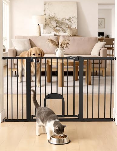 Babelio Extra Wide Dog Gate by BABELIO