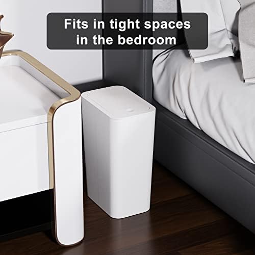 N. NETDOT Bathroom Trash Can - Image 5