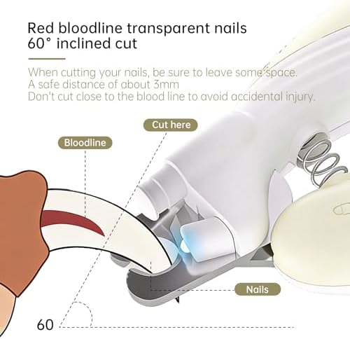 Cat Dog Pet Nail Clippers with Light – LED Safety Nail Clipper - Image 3