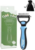 Tool, 2-In-1 Double-Sided Grooming Tool, Pet Shedding Remover Rounded-Tooth Comb by Unknown