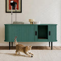 PUPETPO Cat Litter Box Enclosure Furniture by PUPETPO