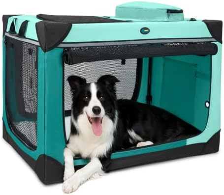 Ownpets Collapsible Travel Dog Crate by Ownpets