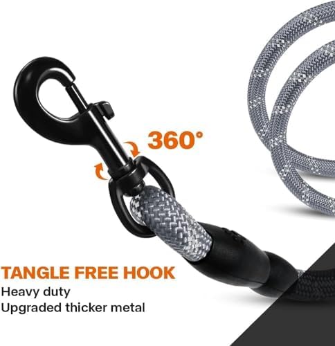 Taglory Rope Dog Leash for Medium Large Dogs, 5 FT Padded Handle - Image 6