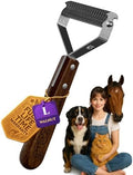 Undercoat Rake for Dogs & Cats, Dog Brush for Shedding, Dematting Comb by KIZOESLO