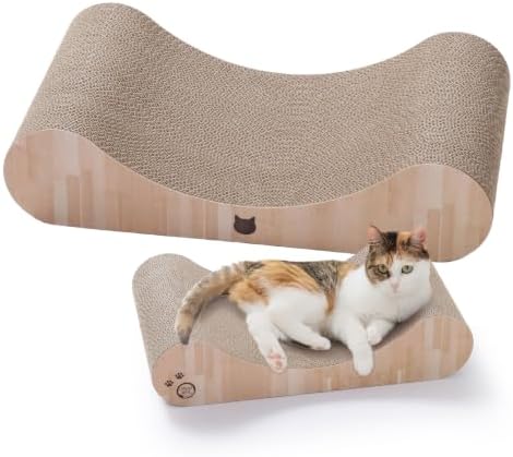 Necoichi Cardboard Cat Scratcher Bed by NECOICHI