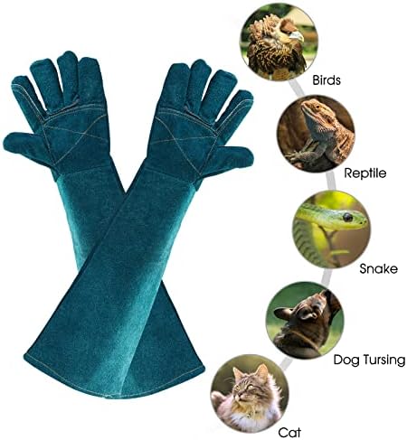 AOWPFVV Animal Handling Gloves Bite Proof - Image 5