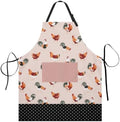 Art Apron with Pocket for Women Men by DZGlobal
