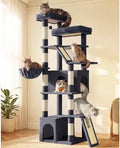 Feandrea Large Cat Tree, 72.6" Tall Sturdy Cat Tower by FeandreabySONGMICSHOME