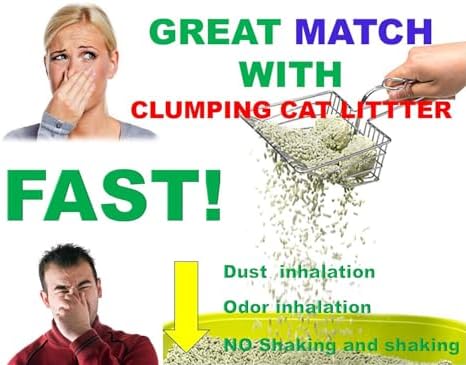 Qualiall All Metal Litter Scoop, Solid Metal Sifter, Cat Litter Scoop Metal - Image 3