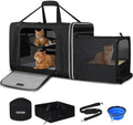 Petskd Side Expandable Extra Large Cat Carrier by Petskd