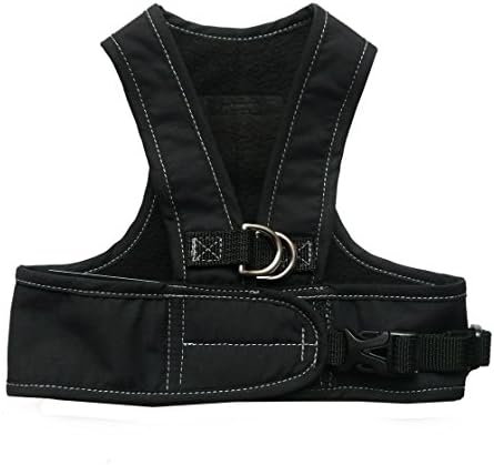 Step Easy Harness-Black- Extra Small by mycaninekids