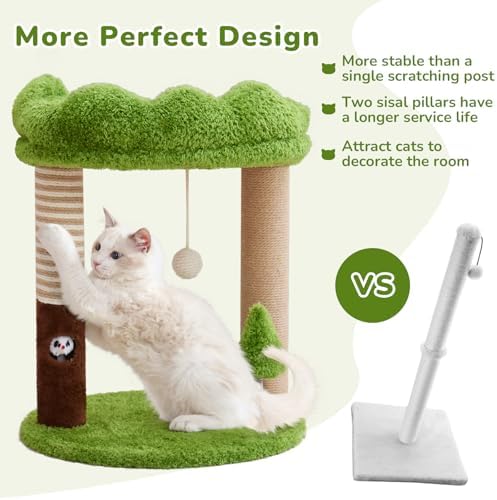 WOOCHPET 21" Small Cat Tree - Image 2