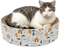 Kitty City Cat Print Corrugate Scratcher Bed by KittyCity