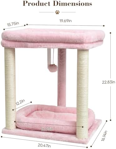 SYANDLVY Small Cat Tree for Indoor Cats - Image 3