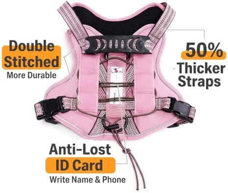 Dog Harness and Leash Set for Medium Dogs, No Pull Tactical Dog Harness - Image 5