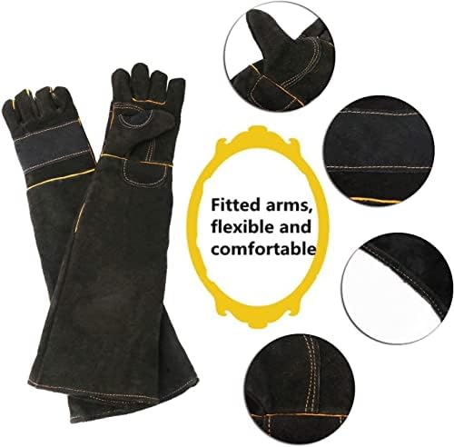 AOWPFVV Animal Handling Gloves Bite Proof - Image 3