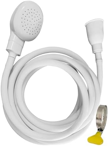 Portable Shampoo Sink Spray Hose, Faucet Attachment by U-BCOO