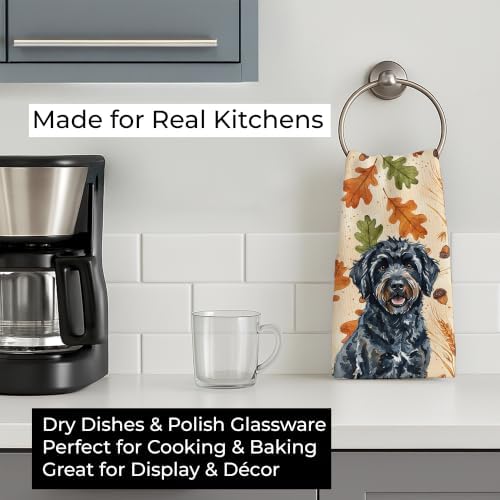 Caroline's Treasures Portuguese Water Dog Dogs Kitchen Towel 15x25 in - Image 3