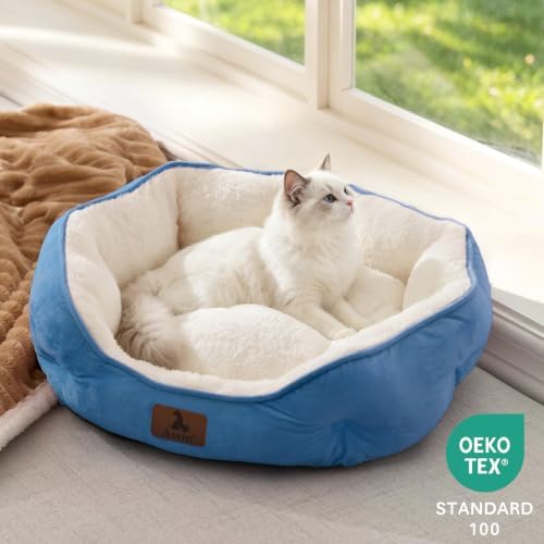 Asvin Small Dog Bed for Small Dogs, Cat Beds for Indoor Cats, Pet Bed for Puppy - Image 4