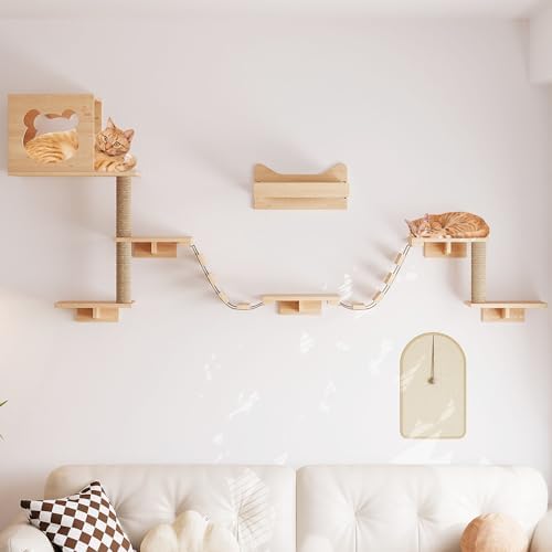 PETKABOO Cat Wall Shelves Cat Wall Furniture - Image 2