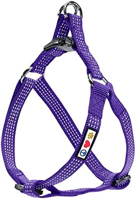 Pawtitas Reflective Step-in Dog Harness – Adjustable No-Pull Vest by Pawtitas