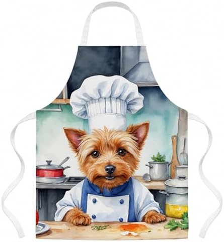 Caroline's Treasures Australian Terrier The Chef Apron Cooking Kitchen Server by CarolinesTreasures
