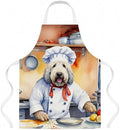 Caroline's Treasures Komondor The Chef Apron Cooking Kitchen Server Baking by CarolinesTreasures