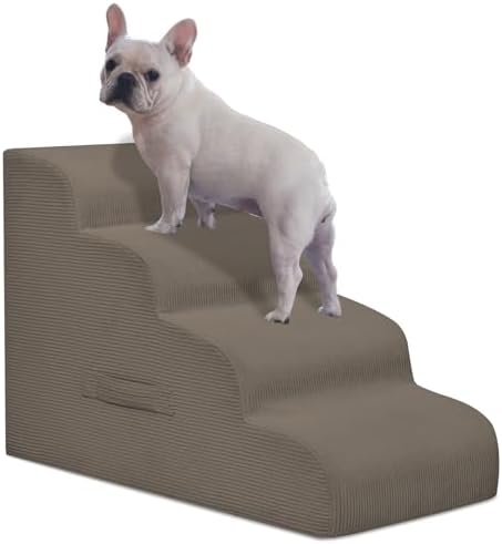 Mesa Lemon 4 Step Dog Stairs Pet Ramp by MesaLemon