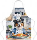 Caroline's Treasures Australian Shepherd The Chef Apron Cooking Kitchen Server by CarolinesTreasures