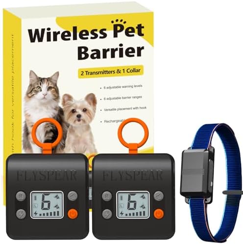 Wireless Cat Barrier with 2 Transmitters by FLYSPEAR