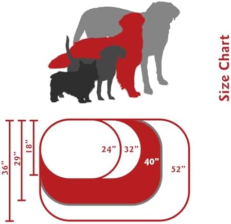 Majestic Pet Bagel Calming Dog Bed, 40 in Large, Lt. Black - Image 4