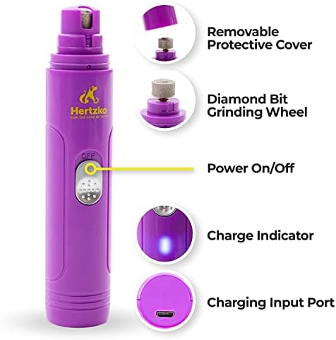 Hertzko Electric Cat & Dog Nail Grinder - Image 4