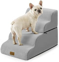 COZY KISS Detachable Small Dog Stairs 19.7"H, 4 Step Pet Ramp by COZYKISS