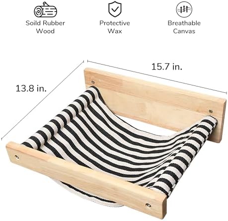 FUKUMARU Hammock Wall Mounted Cat Beds and Perches - Image 2