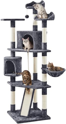 Yaheetech 79in Multi-Level Tall Cat Tree by Yaheetech