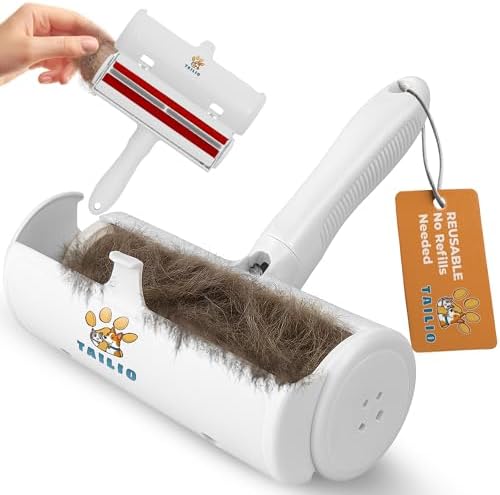 Pet Hair Remover with Fur Collector by Tailio