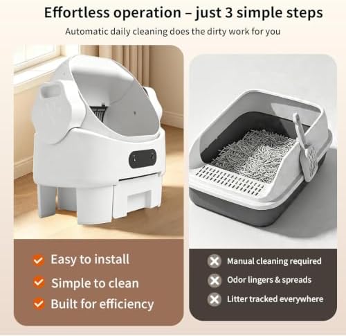 Self Cleaning Auto Litter Box Enclosure - Image 6