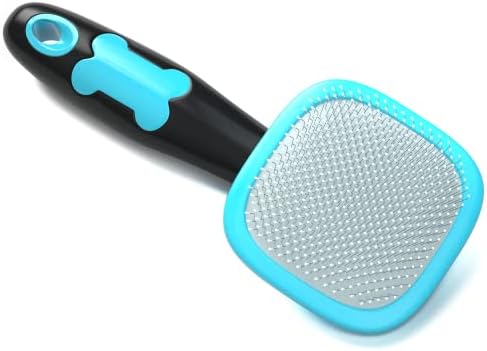 Glendan Dog & Cat Brush- Slicker Pet Brush- Shedding Grooming Tools by Glendan